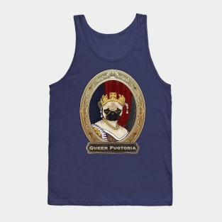 Queen Pugtoria Tank Top